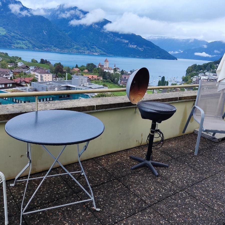 Spiez Lakeview By The Station Room A Buitenkant foto
