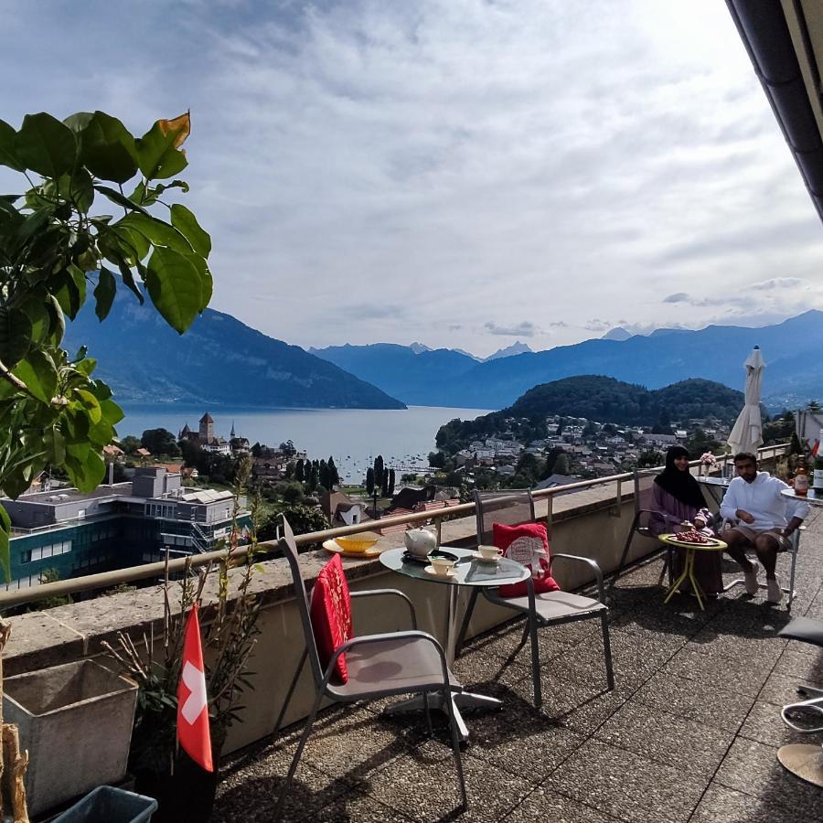 Spiez Lakeview By The Station Room A Buitenkant foto