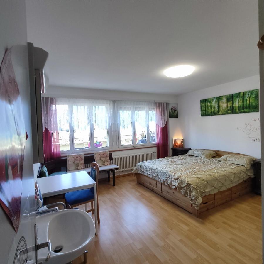 Spiez Lakeview By The Station Room A Buitenkant foto
