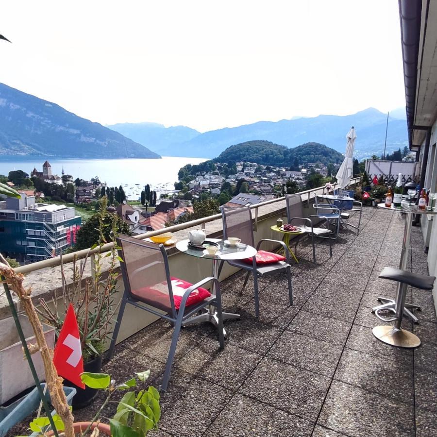 Spiez Lakeview By The Station Room A Buitenkant foto